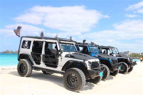 Explore Nassau aboard a long, limo-style jeep with this island tour. . Jeep rental nassau bahamas